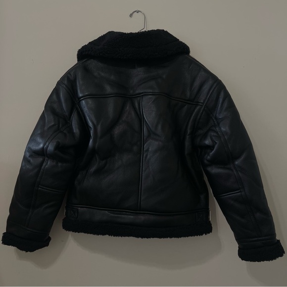 Bardot Dasha Vegan Leather Jacket In Black - Picture 10 of 10